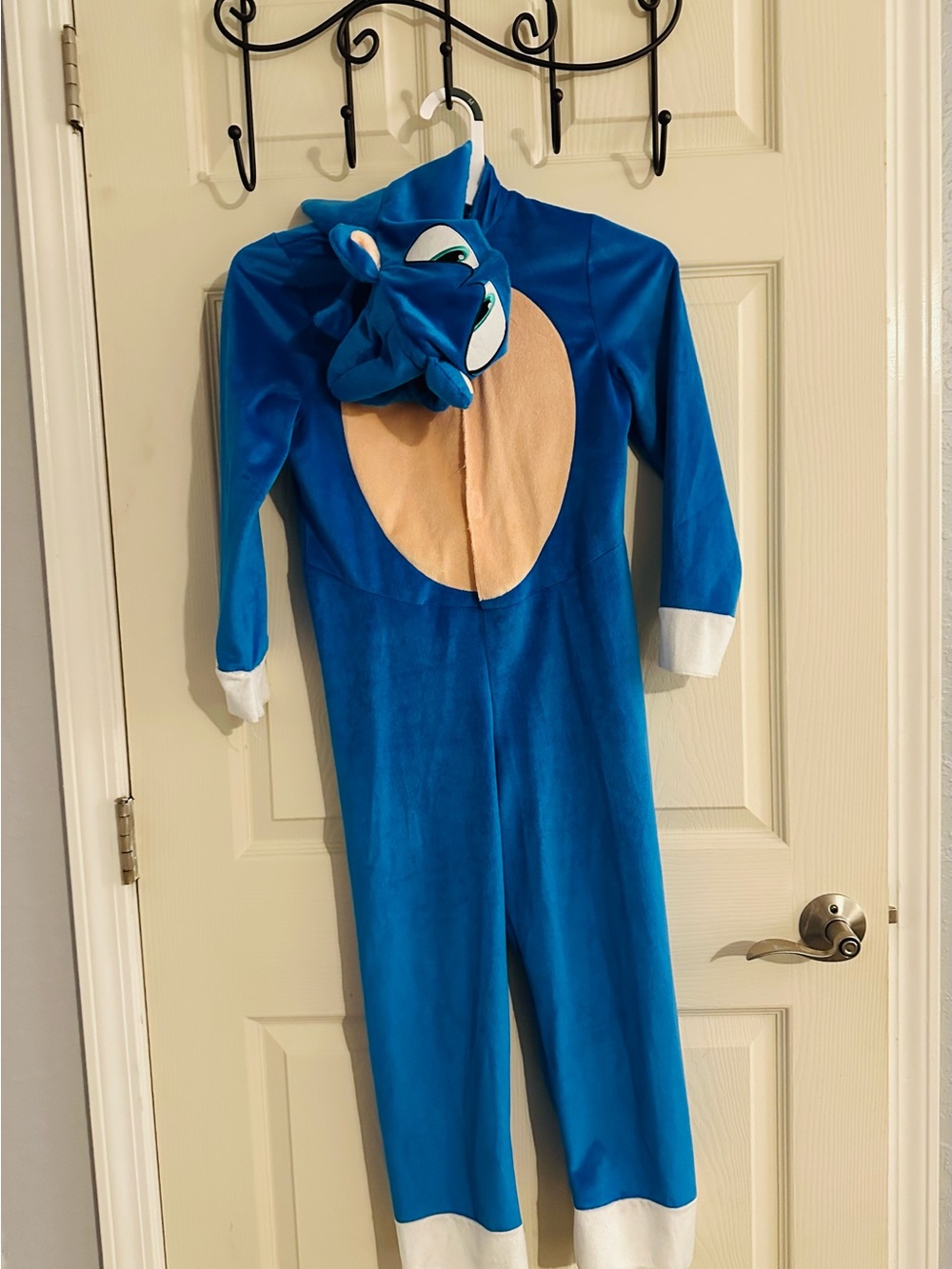 Sonic The Hedgehog 2 Character Plush Kids Costume with Hood